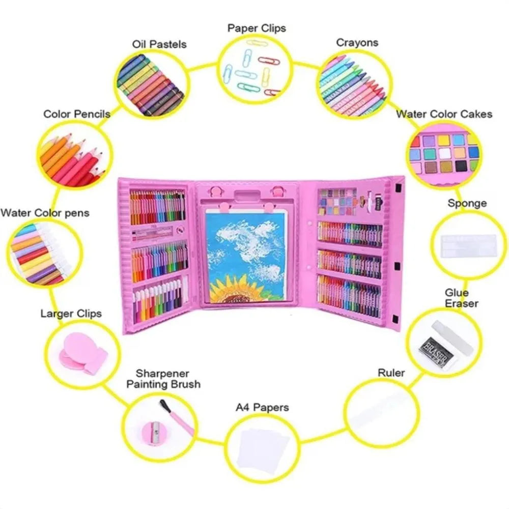 Creativo - SET DE ARTE 208 PIEZAS