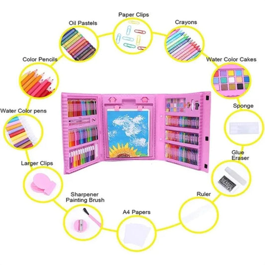 Creativo - SET DE ARTE 208 PIEZAS