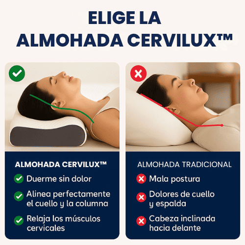 RelaxAir - Almohada Ortopedica 3D + 5 Mascarilla Térmica